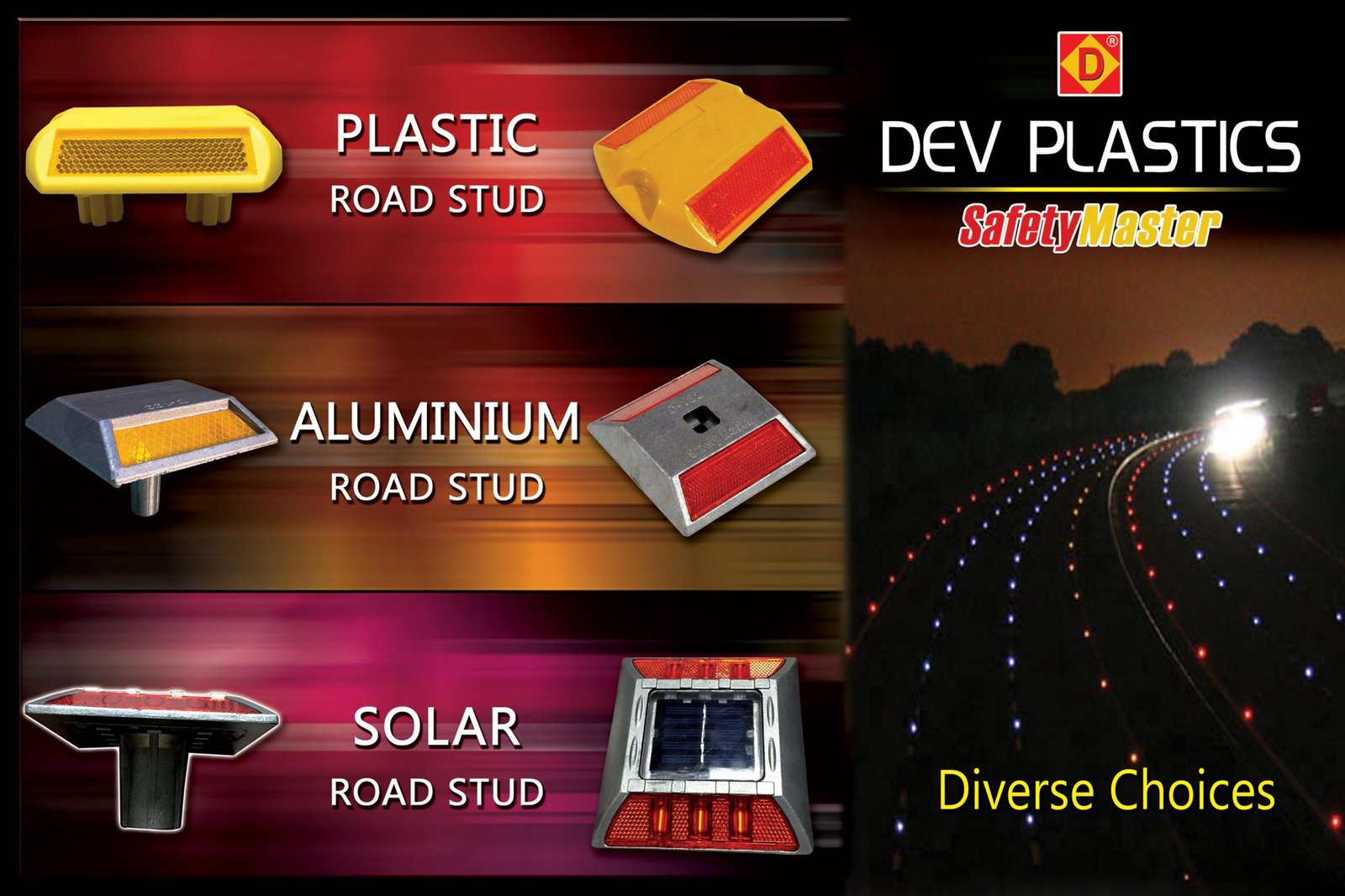 Dev Plastics – Road Safety Products Manufacturer, Thermoplastic Road ...